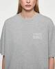 ANINE BING T-Shirt Myers Serif NY Grey melange L