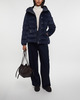 Moncler Jacket Barante Blue MONCLER 0 (XS)