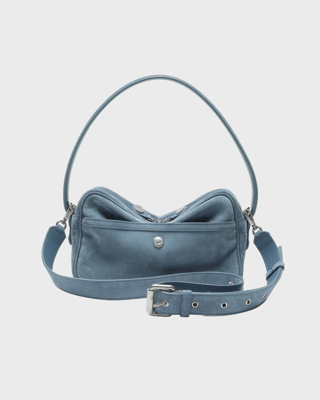 Acne Studios Väska Camero Party Suede Denim ONESIZE