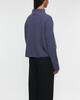 Filippa K Sweater Mika Yak Funnelneck Dusty blue XL
