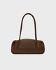Yuzefi Skulderveske Oyster Suede Brown ONESIZE