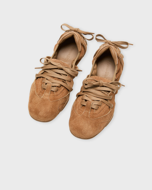 Acne Studios Skor Lace-Up Nubuck Sand EUR 37