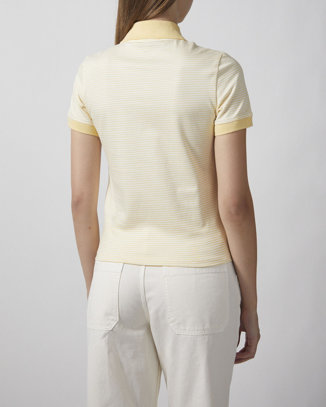 Sporty & Rich Poloskjorte NY Crest Prep Almond XS