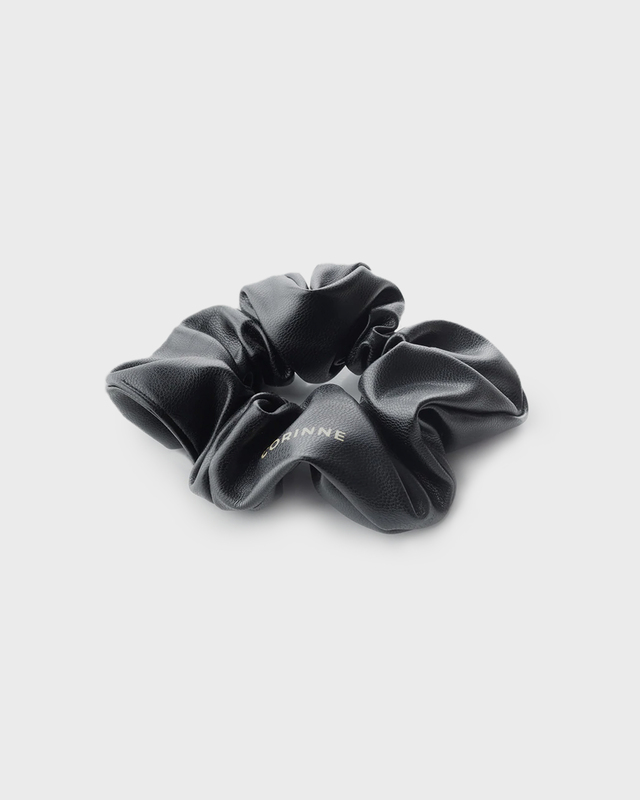 Corinne Vegan Scrunchie Svart ONESIZE