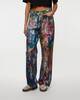 Acne Studios Jeans 1981 Baggy Multicoloured Blå 34