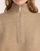 RÓHE Pologenser Zipped mouliné Camel 38