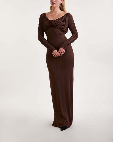 Dress Safia Brown 1