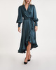 Zimmermann Dress Silk Wrap Midi Dark green 2 (M-L)
