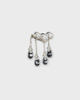 Maria Nilsdotter Earring Rain Small Silver ONESIZE