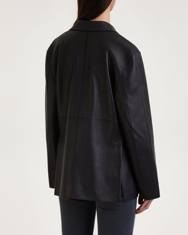 MEOTINE Blazer Lily Leather  Black S-M