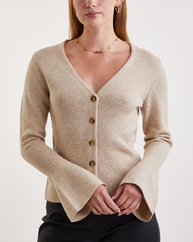 By Malene Birger Cardigan Cirane Beige XS