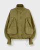The Attico Jacket Bomber Canvas Military green IT 44 (EUR 40)