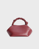 GANNI Väska Bou Small Burgundy  ONESIZE