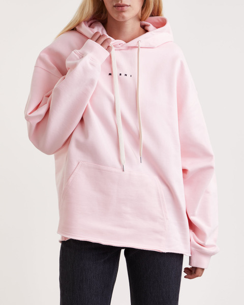 Sweatshirt Hoodie Logo Rosa 1