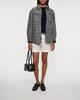 Moncler Jacka Tweed Down Shirt Aqua IT 42 (EUR 36)