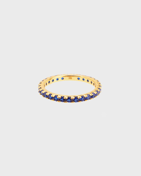 Colorful  ring slim Blå 1