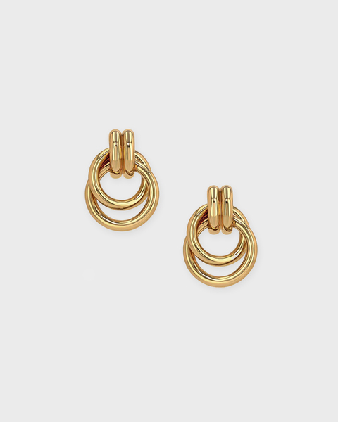 Earrings Double Knot Gold ONESIZE 1