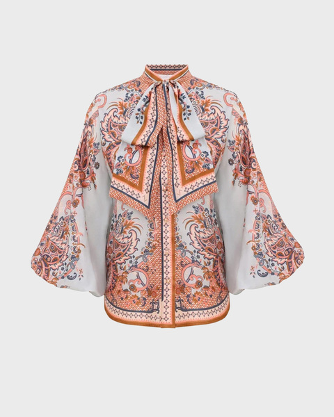 Blouse Aster Tie Neck 1