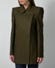 KHAITE Jakke Armair Dark Green US 6 (EUR 38)