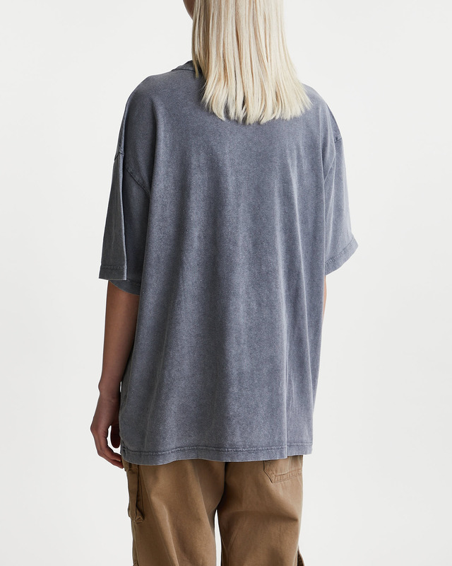 Acne Studios T-Shirt Print Washed Faded black M