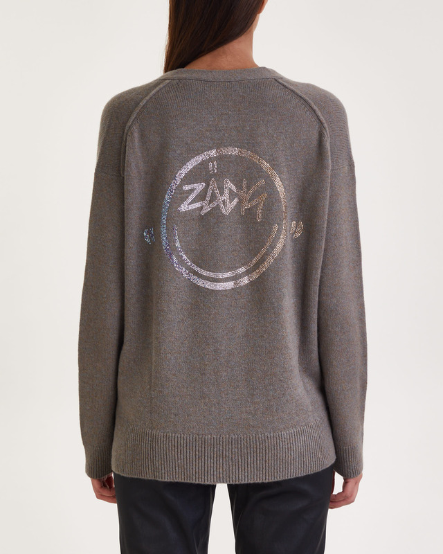 Zadig&Voltaire Cardigan Mirka  Grå/grön M
