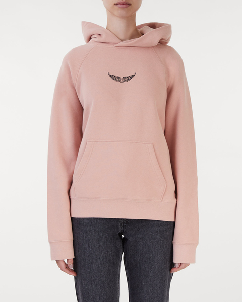 Sweatshirt Georgy Photoprint Heart Ljusrosa 1