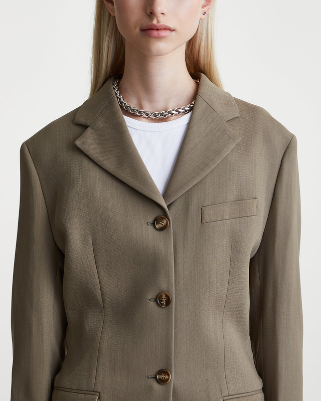 Acne Studios Kavaj Single Breasted Mud 38