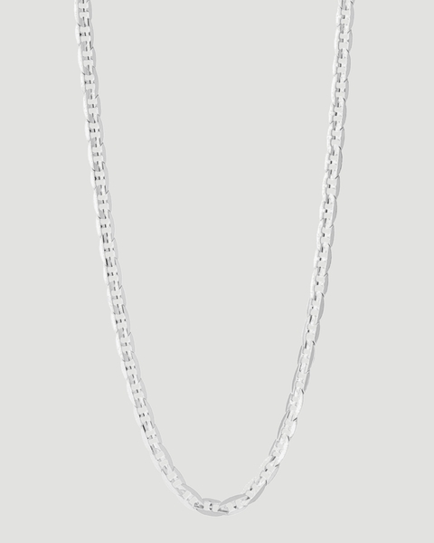 Halsband Carlo 50 cm Silver 1