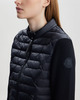 Moncler Kofta Padded Cotton Zip-Up Svart XS
