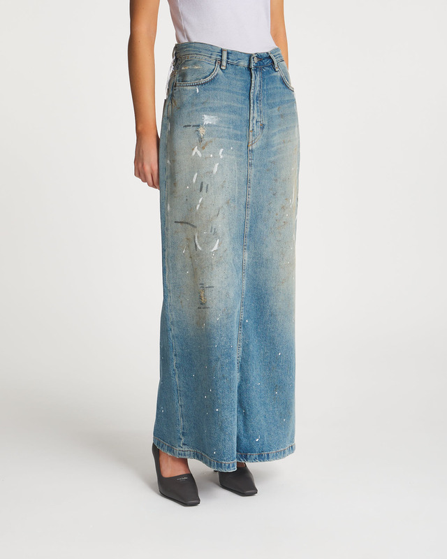 Acne Studios Kjol Denim Maxi Ljusblå 34