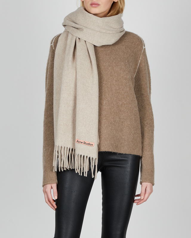 Acne Studios Scarf Canada New Oatmeal ONESIZE