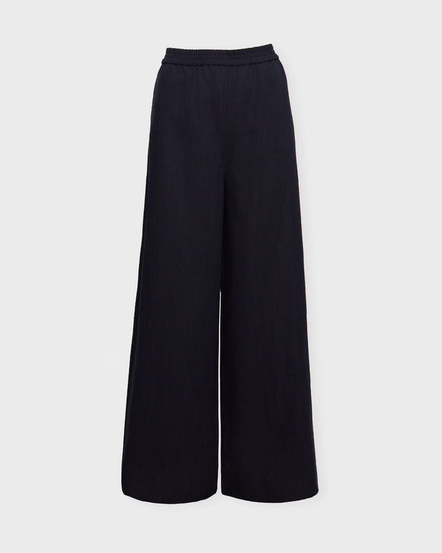 Wakakuu Icons Byxor Lincoln Linen  Navy XS