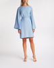 Malina Dress Jette Cut-Out Linen Blend Mini Blue M