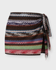Missoni Skirt Zigzag Lurex Mini Multicolor ONESIZE