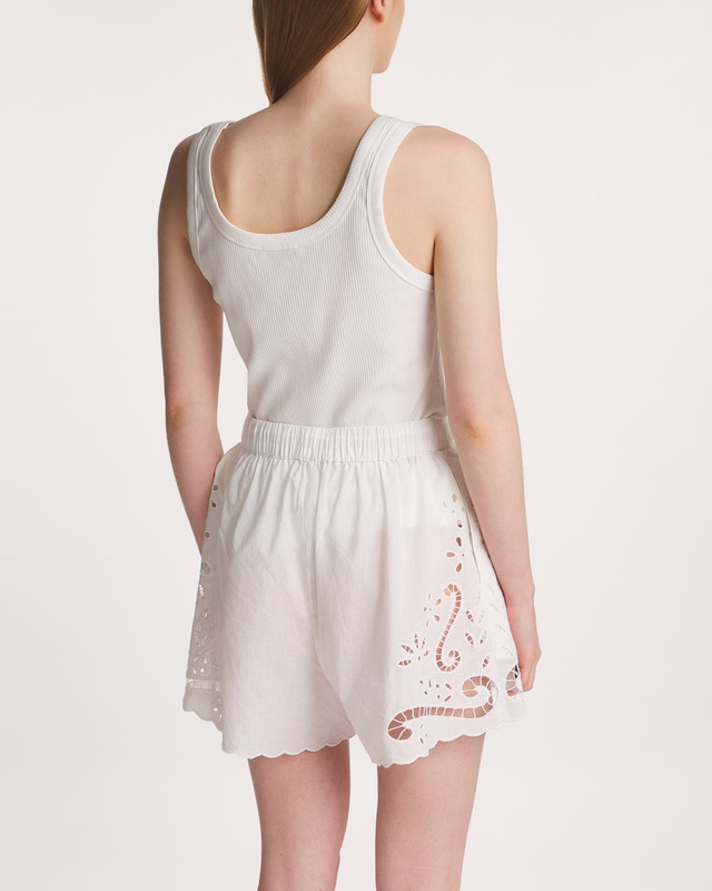 Sea New York Shorts Liat Embroidery Shorts White L