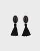 JULIETTA Earrings Jude Black ONESIZE