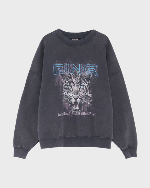 Genser MILES LEOPARD MUSE - WASHED BLACK 1