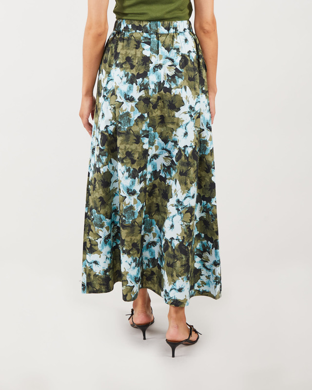 Gestuz Skirt BlishaGZ HW Blå 34