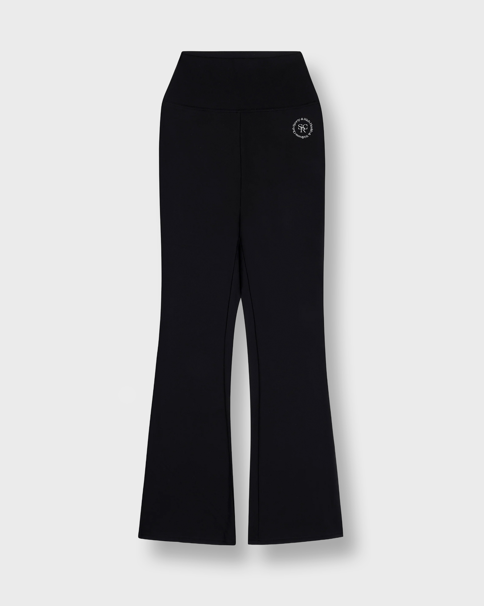 Sporty & Rich Women's Black Srhwc Flared Legging Svart Sma S