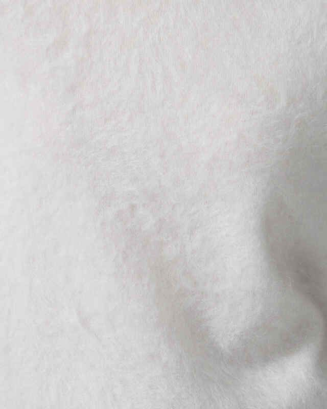 Soft Goat Trøje Brushed short sleeve Light gray XS