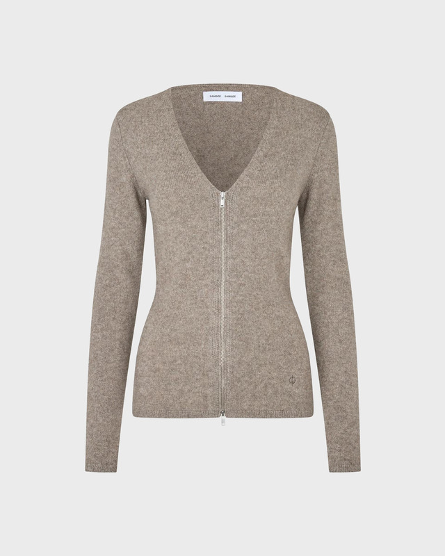 Samsøe Samsøe Kofta Sanelo Zip 15722 Grey Melange M