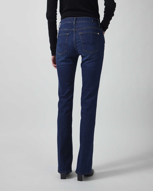 7 For All Mankind Jeans Bootcut Rinsed Indigo Dark blue wash 28