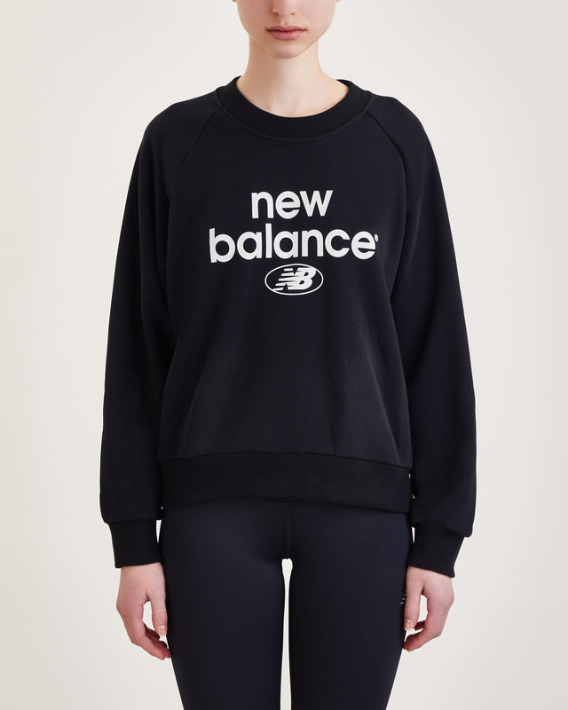 New Balance Sweater Essentials Archive Crewneckneck Svart S