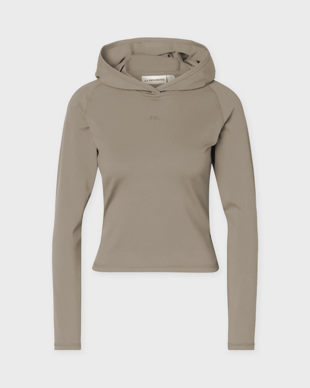 J Lindeberg Sweater Keele Hood  Beige M