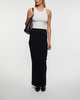 Éterne Top High Neck Fitted Tank  Creme M