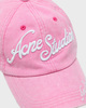 Acne Studios Cap 3D Logo Rosa ONESIZE