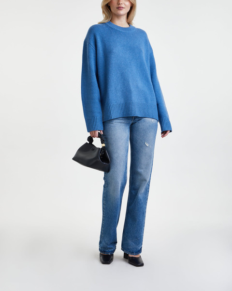 Tröja Renske Cashmere Blå 2