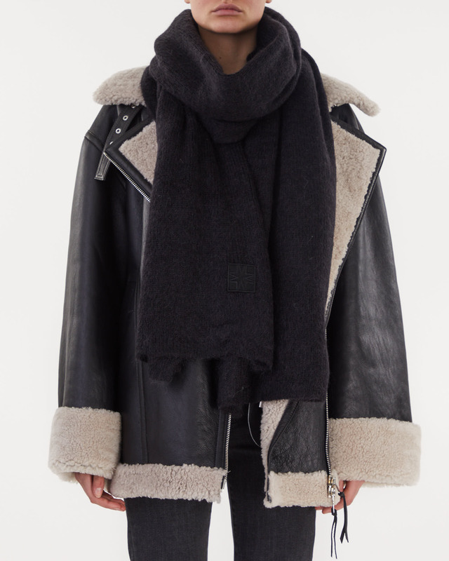 By Malina Scarf Lyla Scarf Black ONESIZE