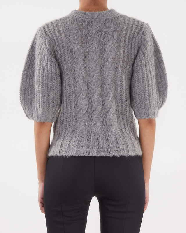 By Malina Mabel Top Grå/silver S