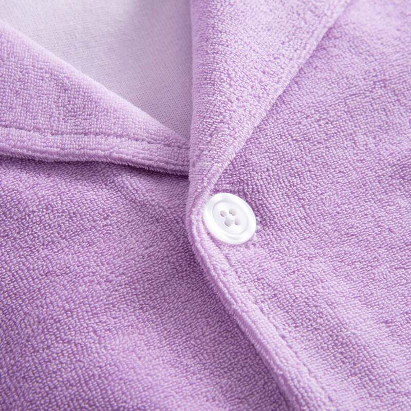 Nikben Skjorta Terry Bowling Off White Purple M